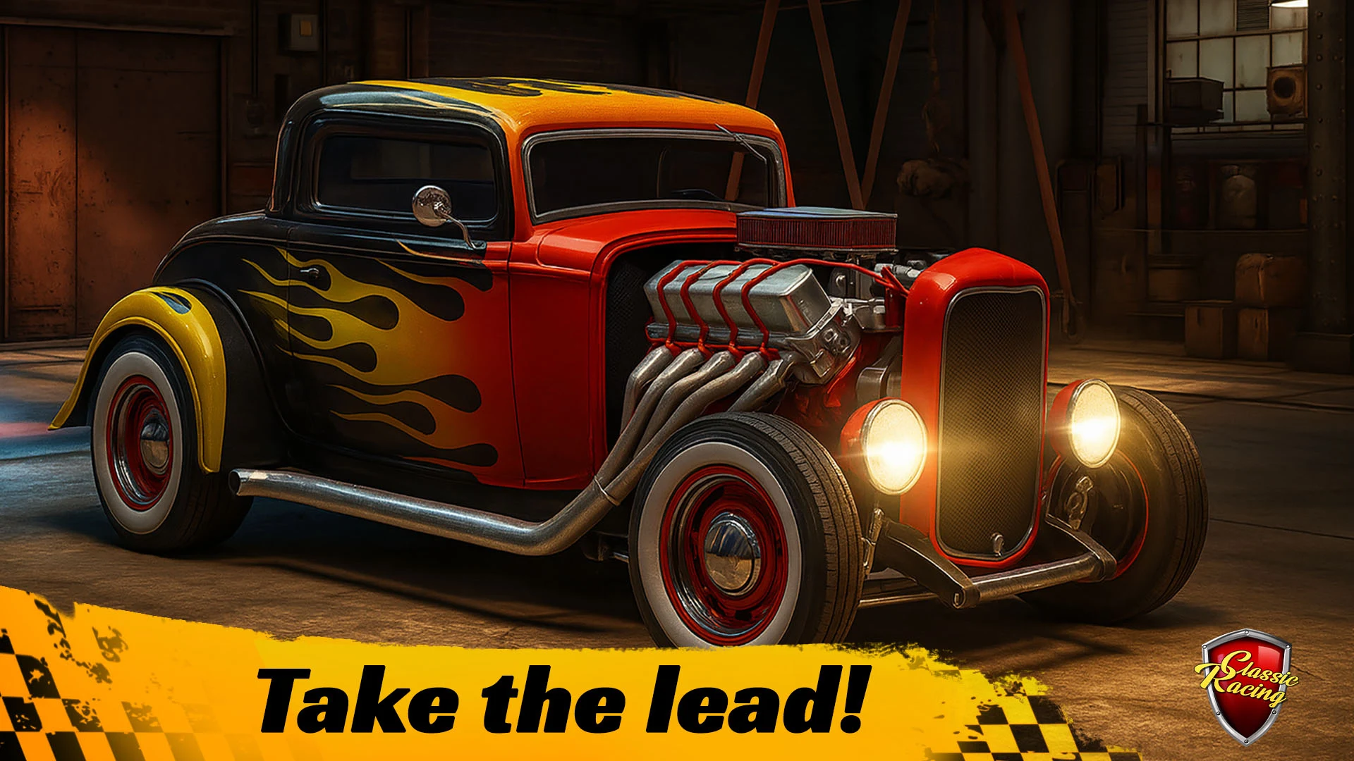 Classic Drag Racing Car Game screenshot